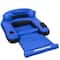 Swimline 4.5ft. Inflatable Blue & Black Ultimate Swimming Pool Chair Lounger